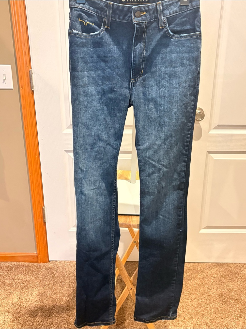 Kimes Ranch Sarah Jeans Size 2/34 High Rise Slim Bootcut Western USA